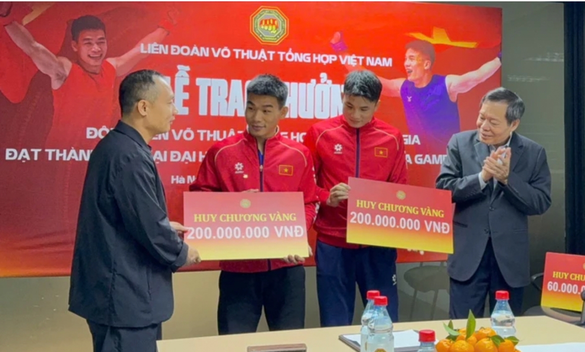 van dong vien viet nam duoc thuong lon nhat sea games 33 la ai hinh anh 1