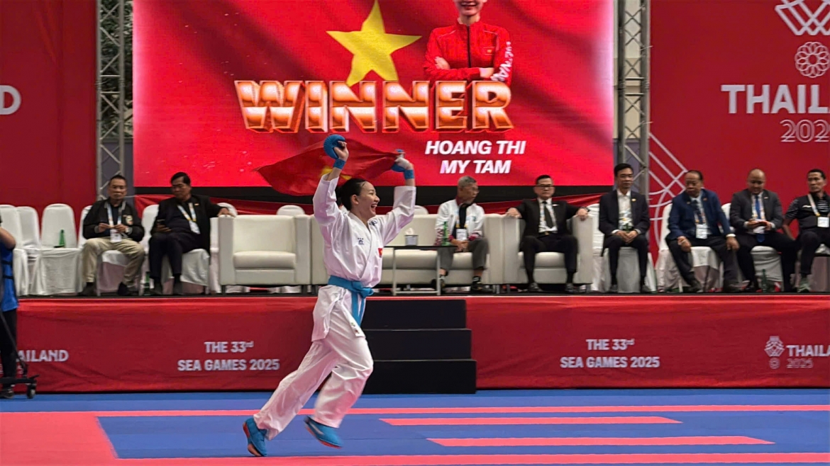 karate viet nam boi thu hcv sea games 33 chieu 13 12 hinh anh 1