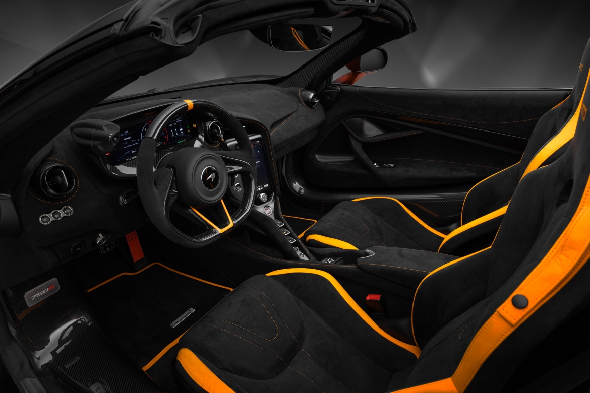 chi tiet mclaren 750s spider mso orange coriolis gia gan 30 ty dong tai viet nam hinh anh 3