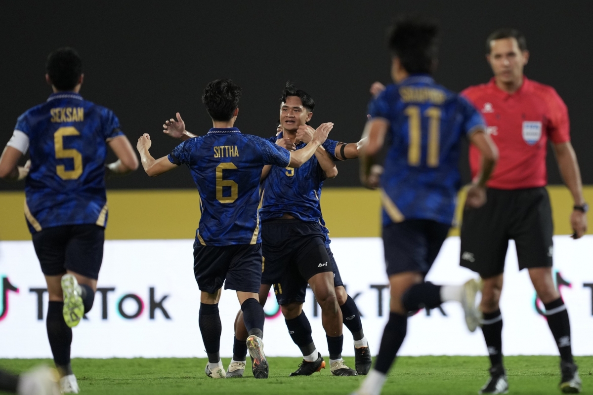 U22 Thái Lan thắng dễ Malaysia, hẹn U22 Việt Nam ở chung kết SEA Games 33