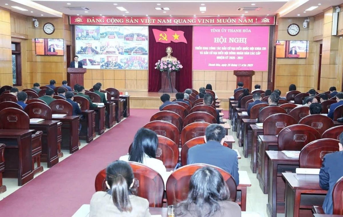 thanh hoa trien khai cong tac bau cu lua chon nguoi thuc su xung dang hinh anh 1