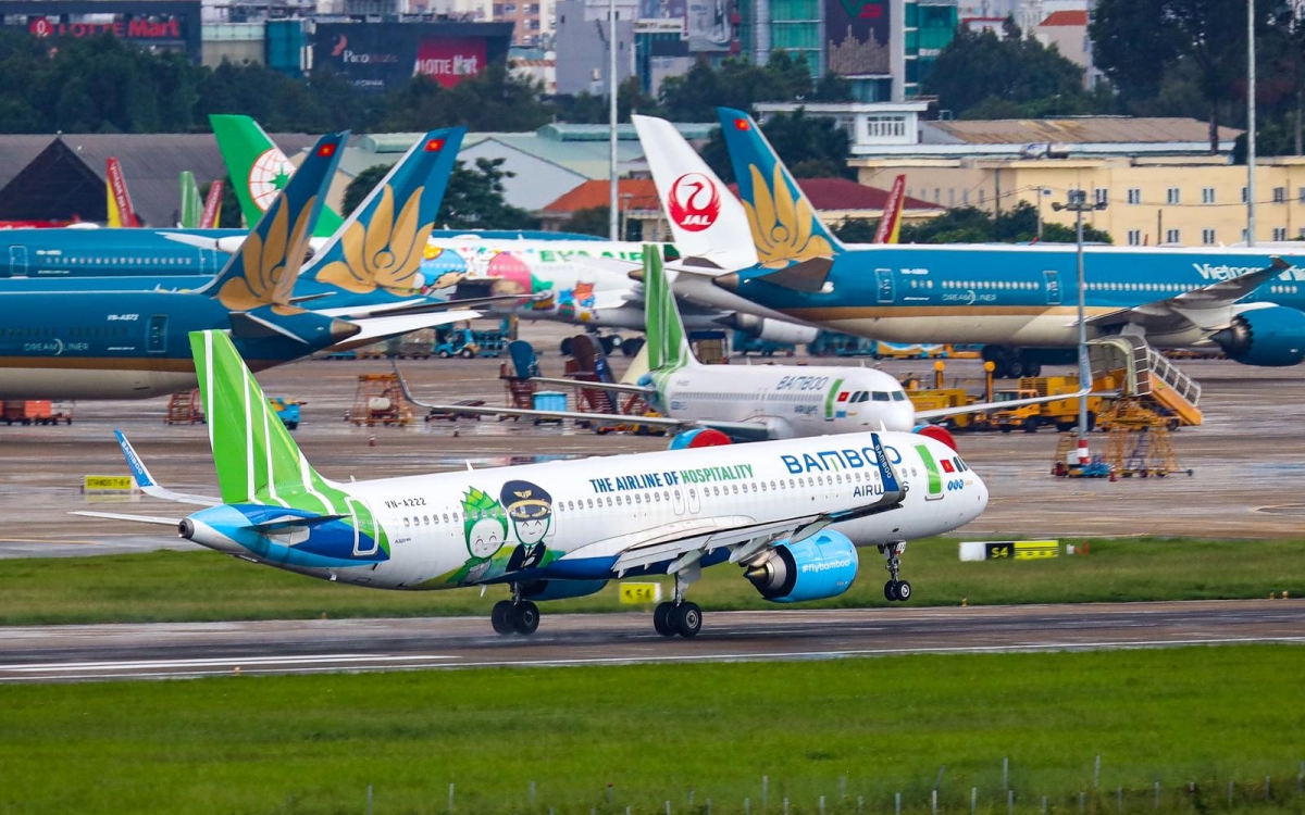 Sau Vietnam Airlines, Bamboo Airways và Vietjet thực hiện bay đến Long Thành