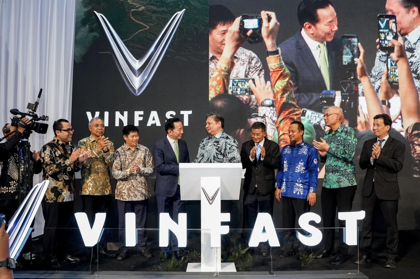 VinFast inaugurates EV plant in Indonesia