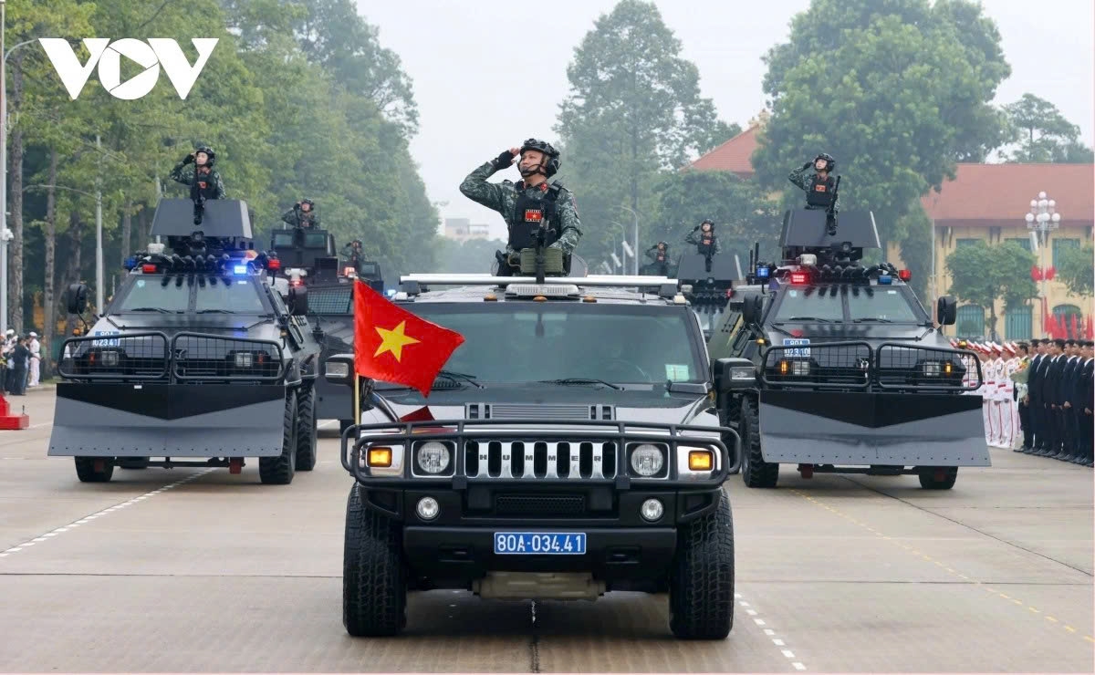 Phân luồng giao thông phục vụ Lễ xuất quân bảo vệ Đại hội lần thứ XIV của Đảng