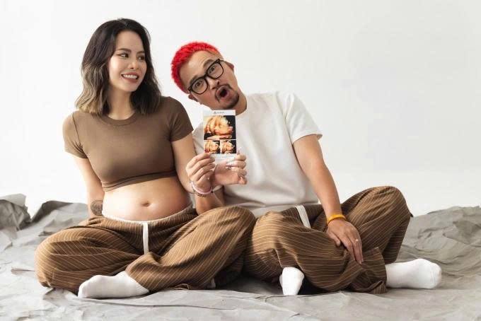 sao viet 2 12 vo chong rapper ha le don con dau long hinh anh 1