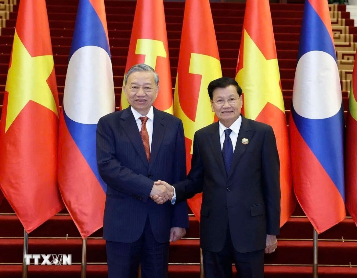 chuyen cong tac cua tong bi thu gin giu, phat trien quan he dac biet viet - lao hinh anh 2
