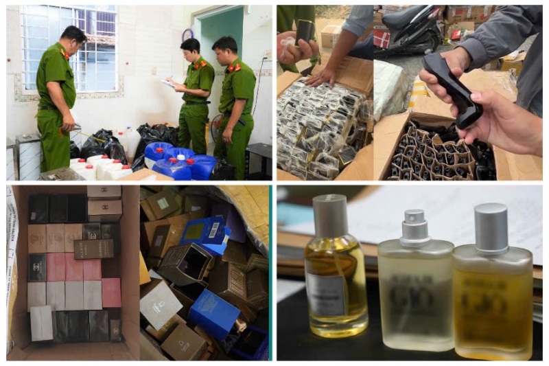 Nóng 24h ngày 10/1: Cần Thơ: Đột kích ổ nước hoa giả quy mô lớn