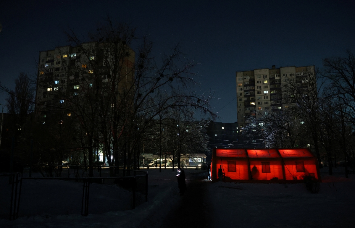 Ukraine cáo buộc Nga không kích gây mất điện cho hơn 1 triệu người dân Kiev