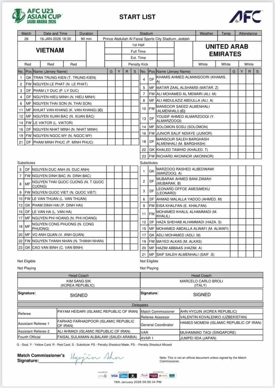 u23 viet nam xuat sac gianh ve vao ban ket u23 chau A 2026 hinh anh 24