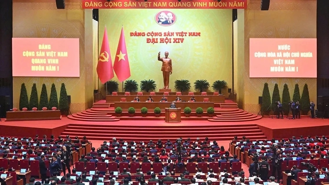 phien be mac Dai hoi dai bieu toan quoc lan thu xiv cua Dang hinh anh 1