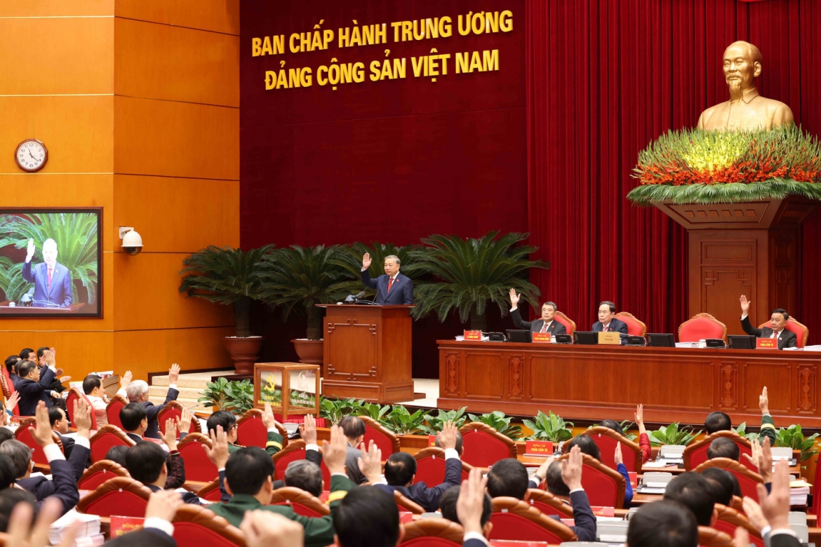 thong cao bao chi hoi nghi lan thu nhat ban chap hanh trung uong Dang khoa xiv hinh anh 1