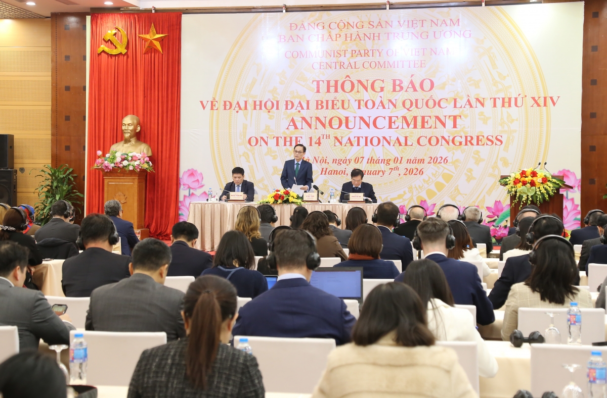 thong bao ve Dai hoi xiv cua Dang toi cac co quan dai dien ngoai giao, quoc te hinh anh 1