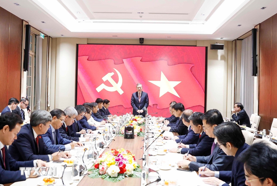 party chief to lam calls for stronger reform in foreign affairs picture 1