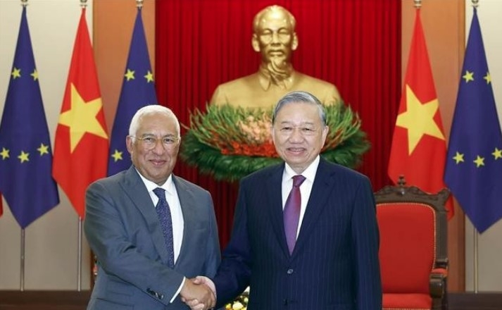 Party chief hosts European Council President