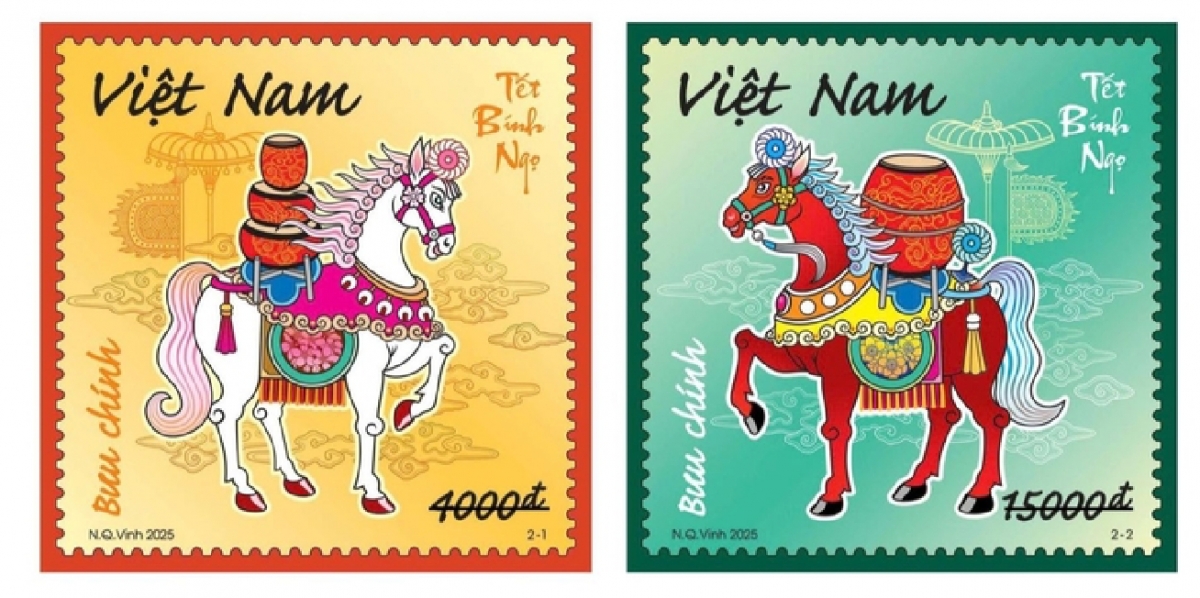  tet binh ngo 2026 stamp set released with message of success picture 1