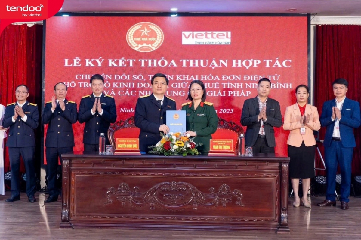 Tendoo: “Trợ lực” đưa hộ kinh doanh vượt 60 ngày cao điểm chuyển đổi thuế