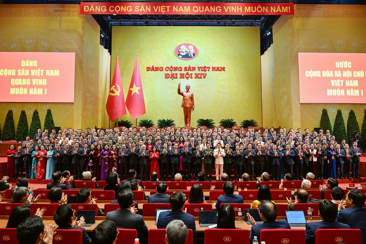 toan canh phien be mac Dai hoi dai bieu toan quoc lan thu xiv cua Dang hinh anh 14