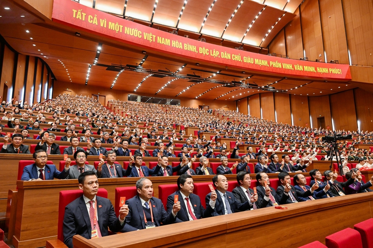 thong qua nghi quyet Dai hoi dai bieu toan quoc lan thu xiv cua Dang hinh anh 4