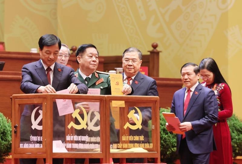 sang nay, ban chap hanh trung uong Dang khoa xiv tien hanh hoi nghi lan thu nhat hinh anh 1