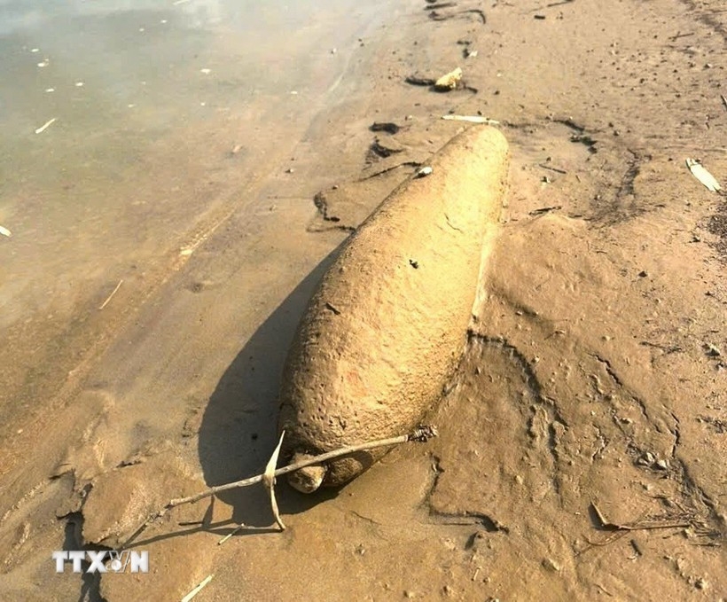 wartime bomb safely detonated in tuyen quang picture 1