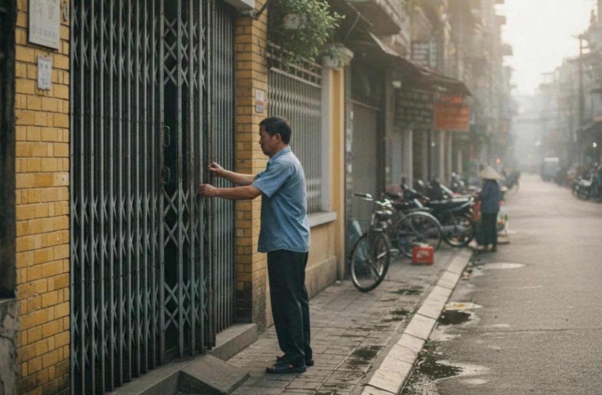 tieng cua sat - thanh am mot ngay moi o ha noi hinh anh 2