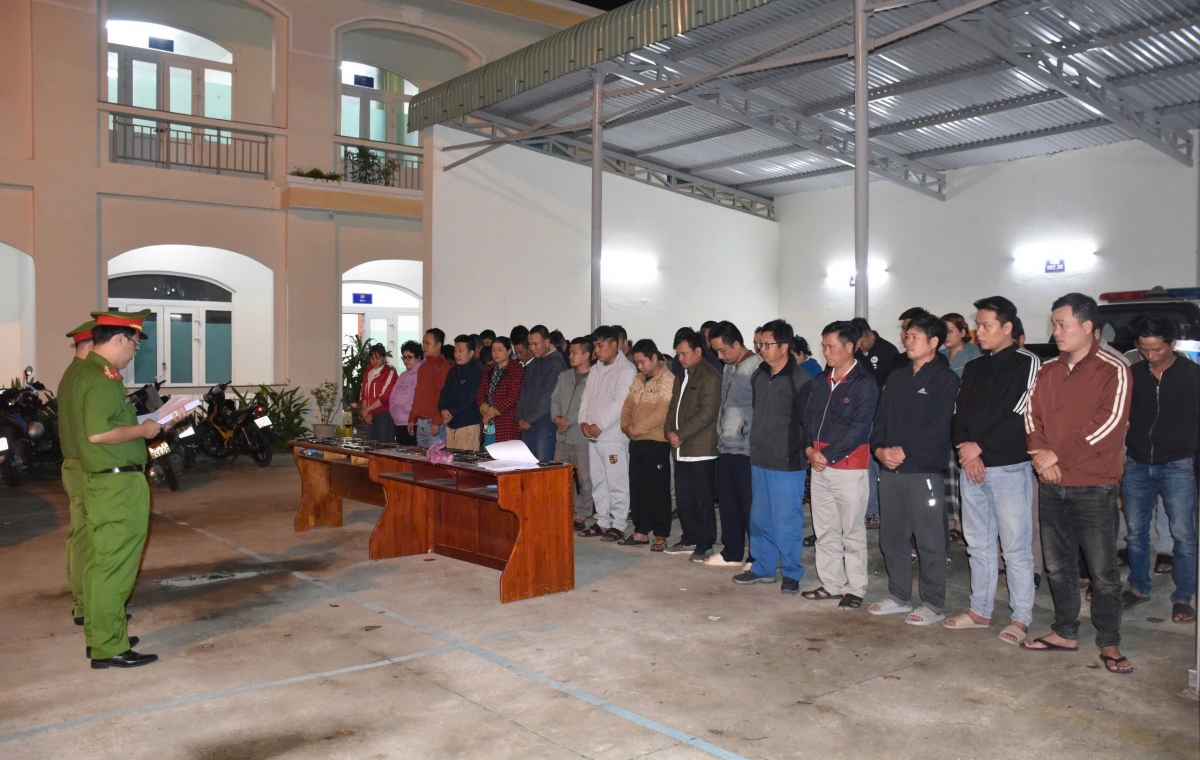 Triệt xóa đường dây lô đề, triệu tập 43 đối tượng ở Đà Nẵng