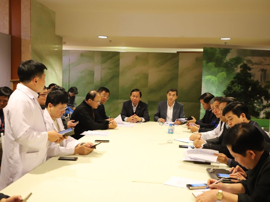 dien tap cong tac y te dam bao phuc vu Dai hoi Dai bieu toan quoc lan thu xiv hinh anh 1