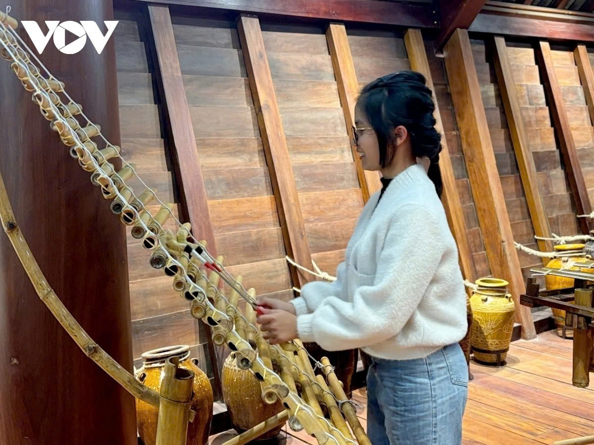 gong performances and cultural experiences draw visitors to dak lak in new year picture 11