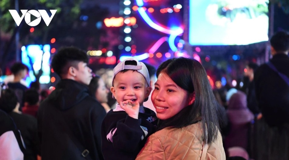 fireworks light up hanoi to mark the start of 2026 picture 12