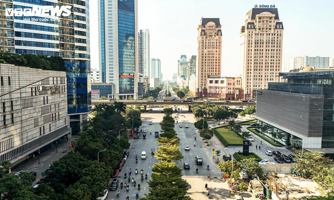hien trang khu vuc du kien xay ham chui 6 lan xe o phia tay ha noi hinh anh 1