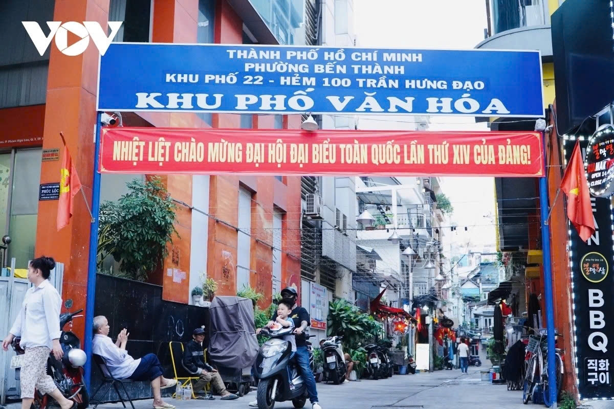 hcm city streets dressed in colour ahead of lunar new year and party congress picture 7