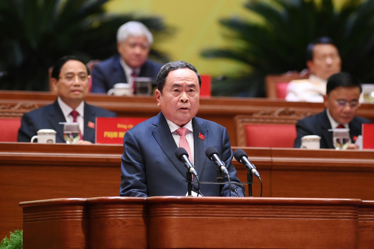 toan canh phien be mac Dai hoi dai bieu toan quoc lan thu xiv cua Dang hinh anh 3