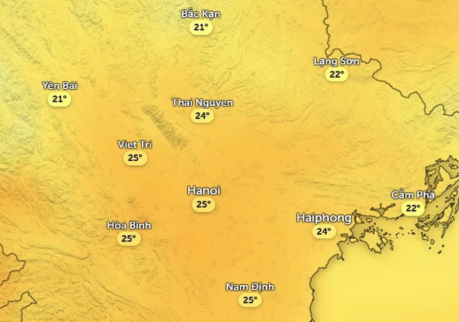 ngay mai la cao diem nom am, bao gio ha noi het nom va troi se chuyen ret hinh anh 1