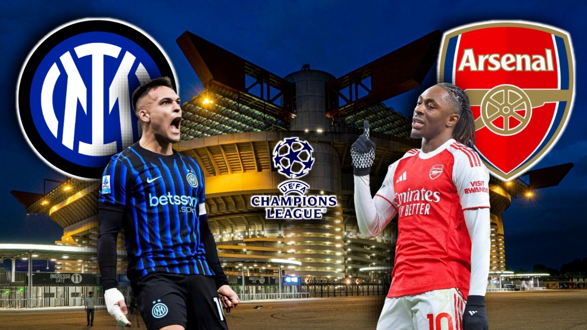 Dự đoán kết quả và đội hình ra sân trận Inter Milan vs Arsenal