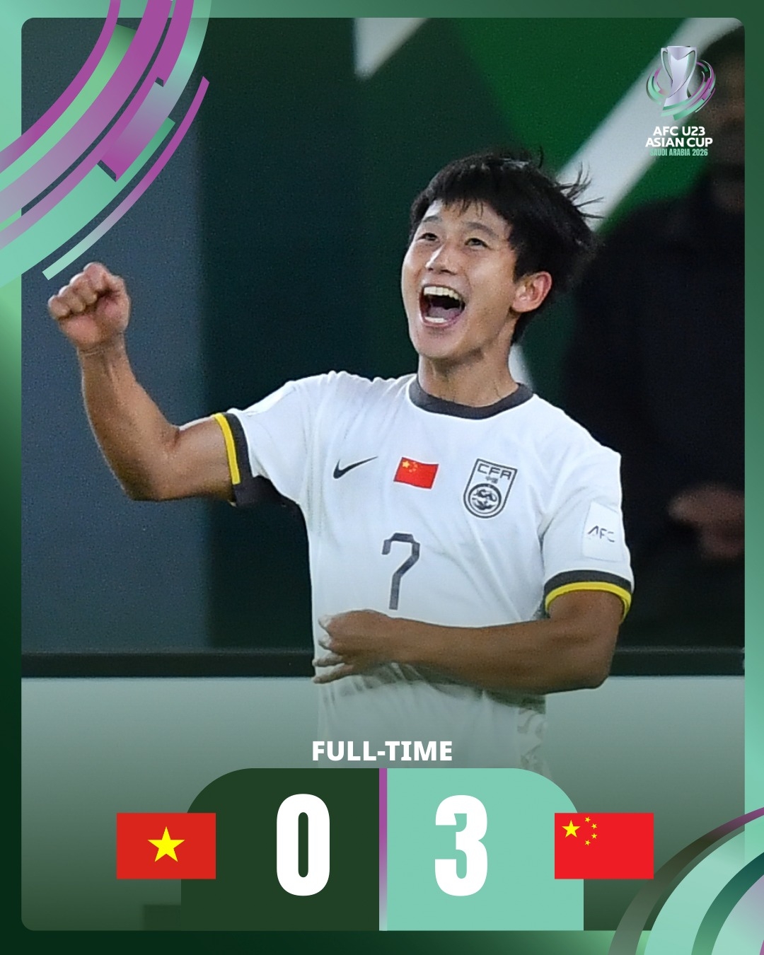u23 viet nam thua u23 trung quoc, lo co hoi vao chung ket u23 chau A 2026 hinh anh 2