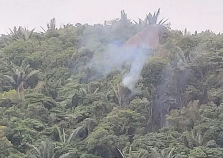 Rơi máy bay quân sự huấn luyện tại núi Hòn Vinh, Đắk Lắk