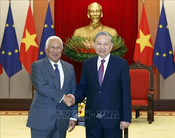 party chief hosts european council president picture 1