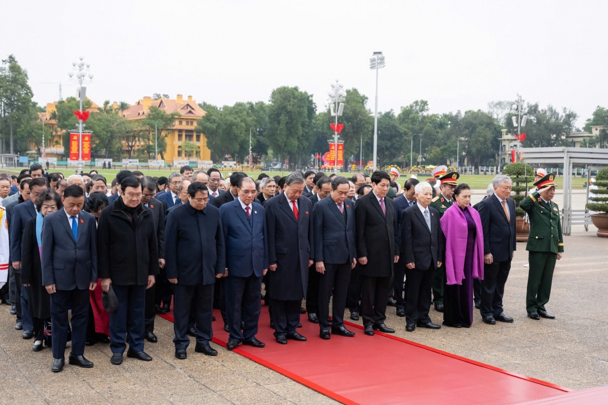 lanh dao Dang, nha nuoc du le ky niem 80 nam ngay tong tuyen cu dau tien hinh anh 3