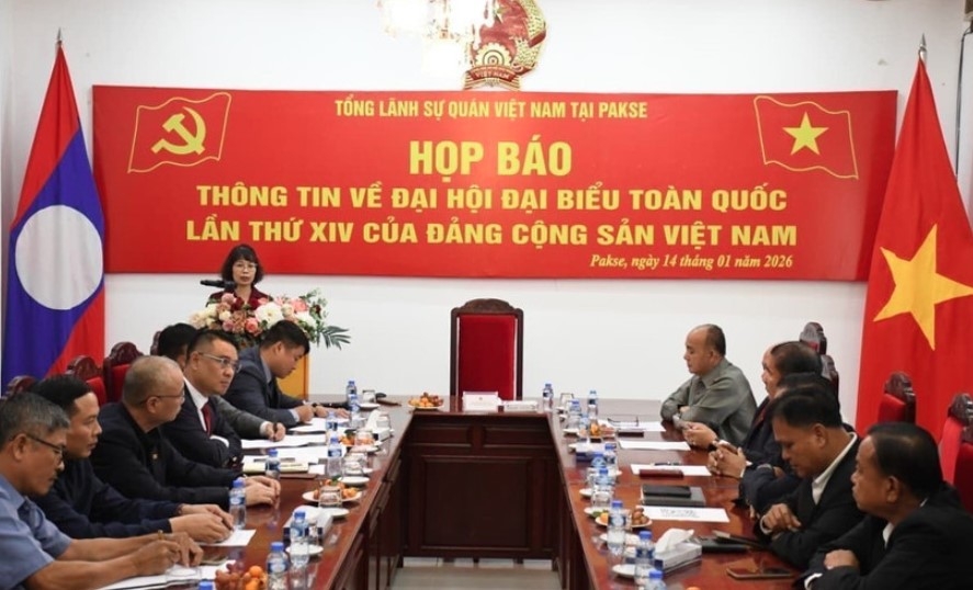 14th party congress enhancing information outtreach, fostering vietnam laos ties picture 1