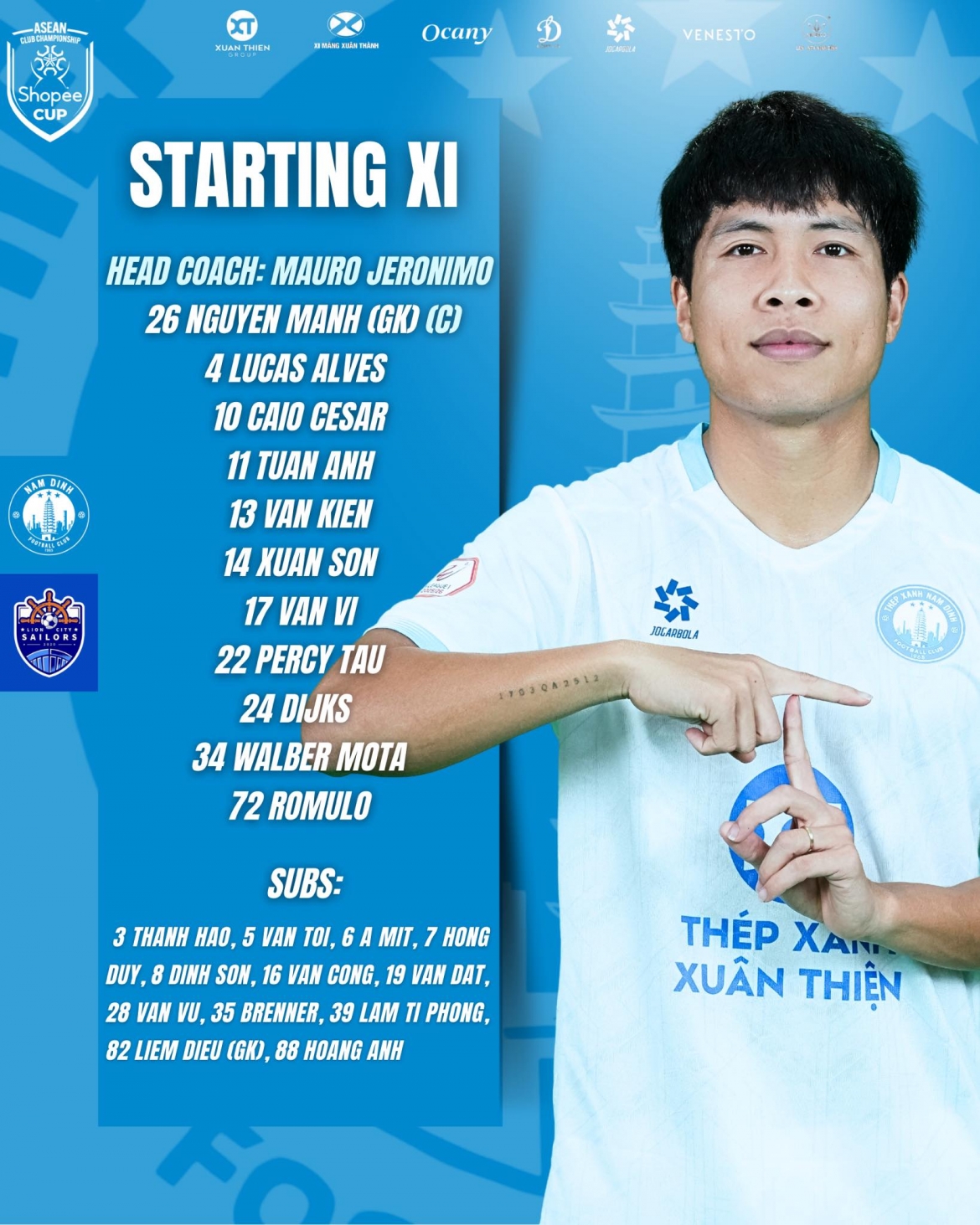 ket qua bong da hom nay 29 1 xuan son giup nam Dinh vao ban ket cup c1 Dong nam A hinh anh 15