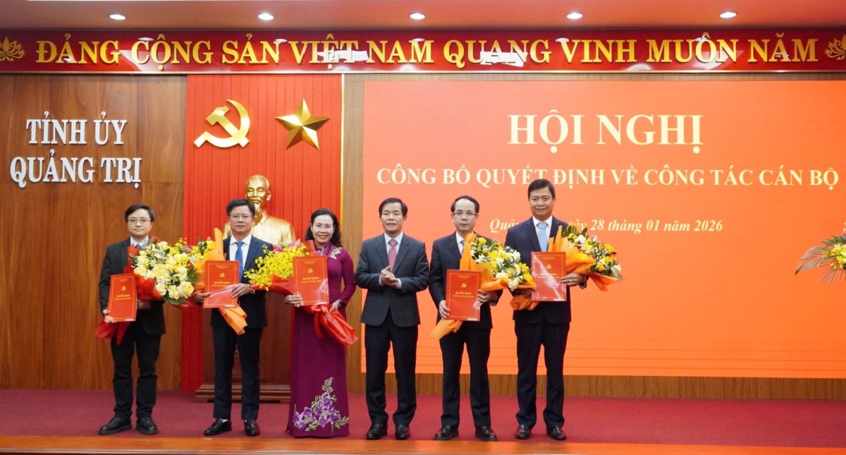 Quảng Trị điều động, chỉ định nhiều cán bộ giữ các chức vụ chủ chốt