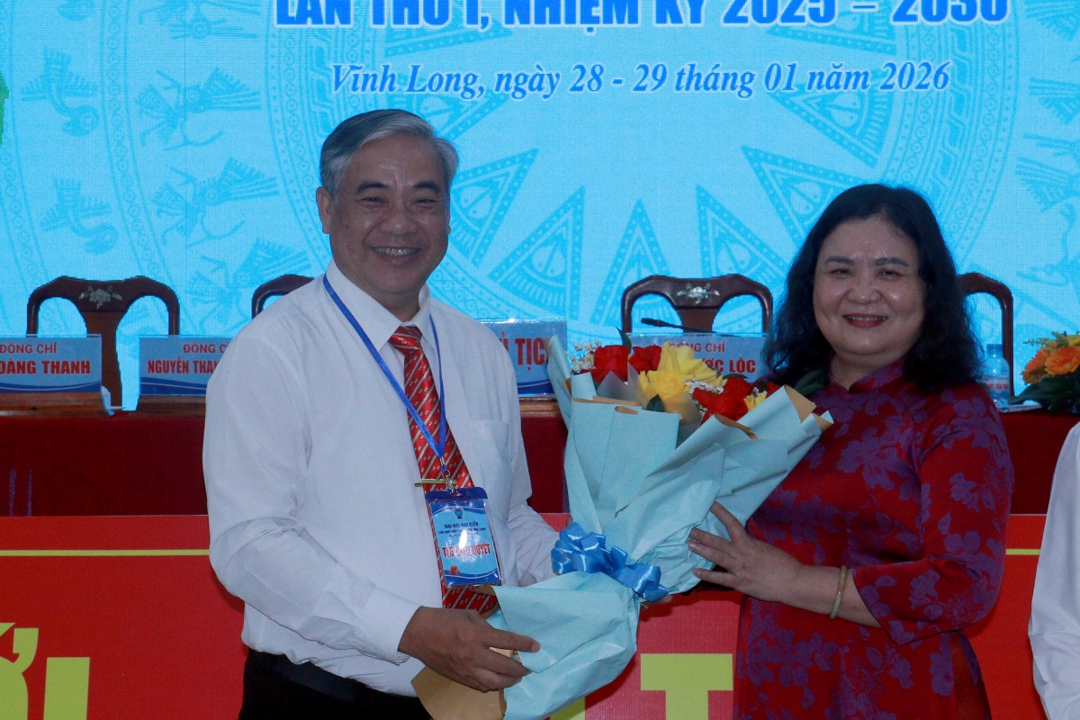 Ông Thái Phước Lộc tiếp tục giữ chức Chủ tịch Liên minh HTX tỉnh Vĩnh Long