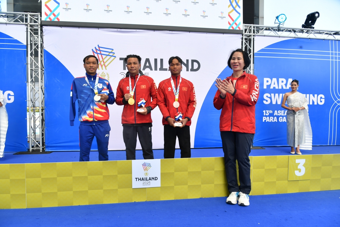 the thao viet nam khep lai asean para games 13 voi 38 hcv hinh anh 1