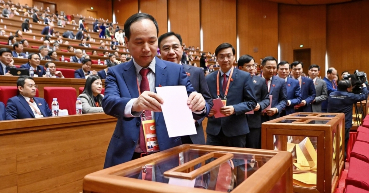 delegates cast ballots to elect 14th party central committee picture 15