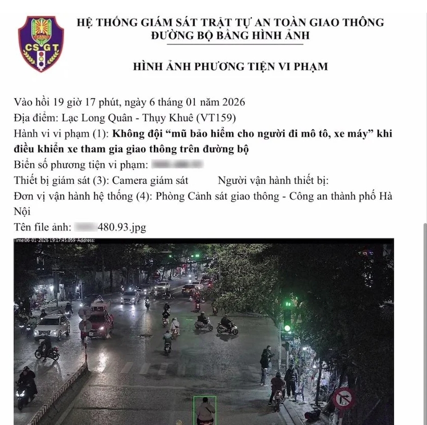 nguoi dan co the nop phat vi pham giao thong qua ung dung ihanoi hinh anh 3