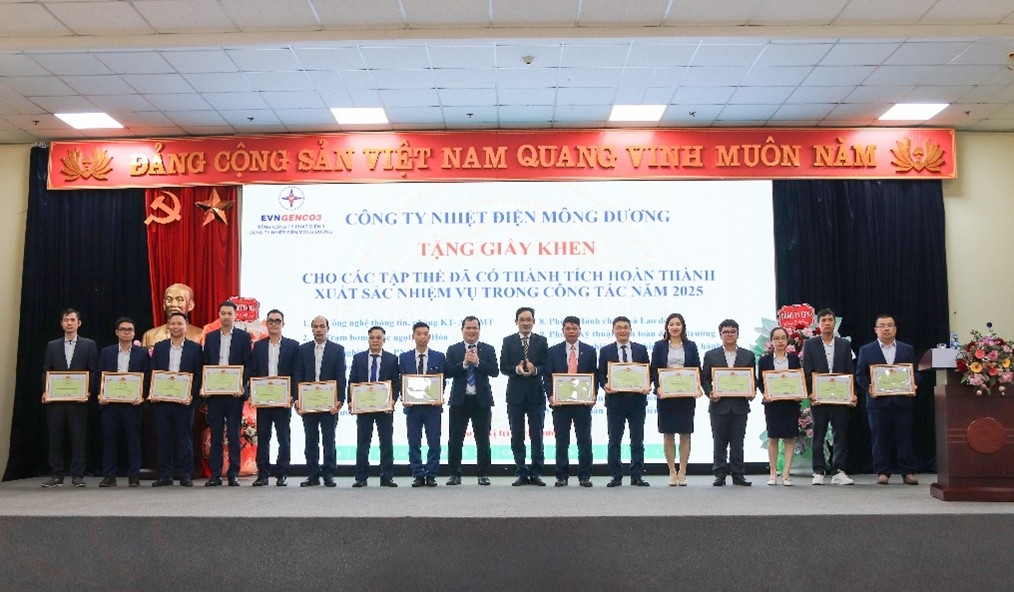 Công ty Nhiệt điện Mông Dương sản xuất được 5,58 tỷ kWh trong năm 2025