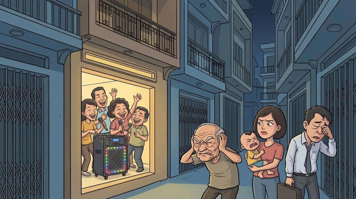 gay o nhiem tieng on xu phat khong can may do, bat ke khung gio hinh anh 1