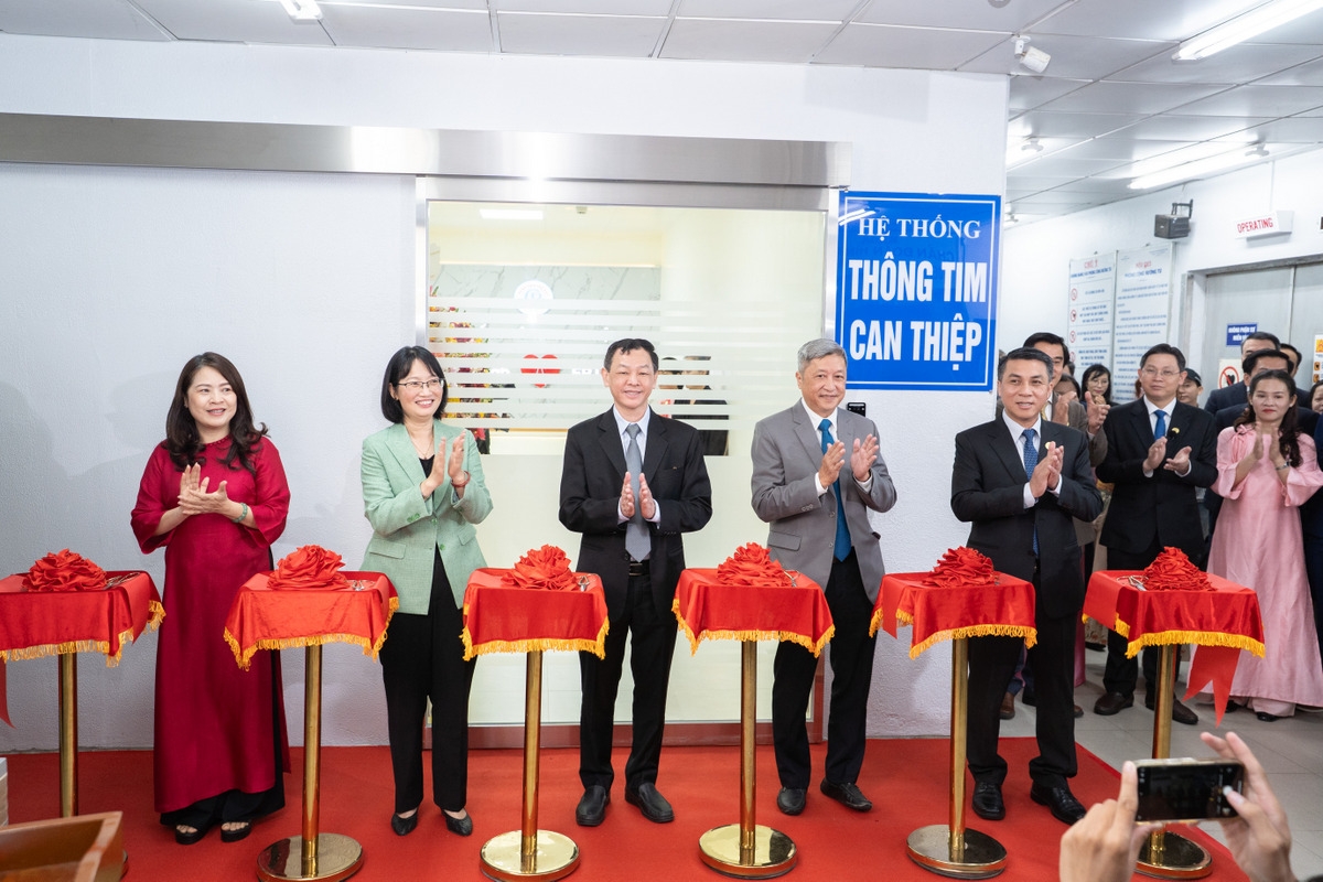 benh vien cho ray dua vao van hanh he thong thong tim can thiep 500 ty dong hinh anh 1