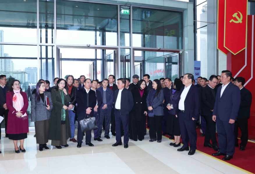 senior official inspects preparations for 14th national party congress picture 1