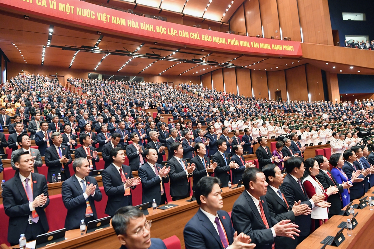 Toàn cảnh phiên trù bị Đại hội đại biểu toàn quốc lần thứ XIV của Đảng